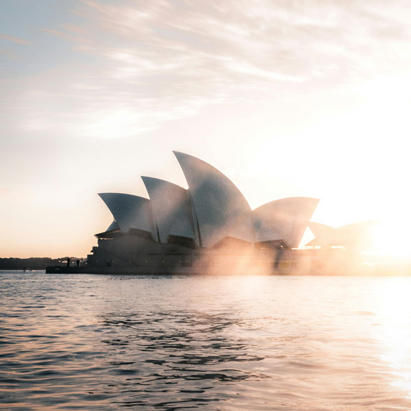 Sydney Opera House at sunrise